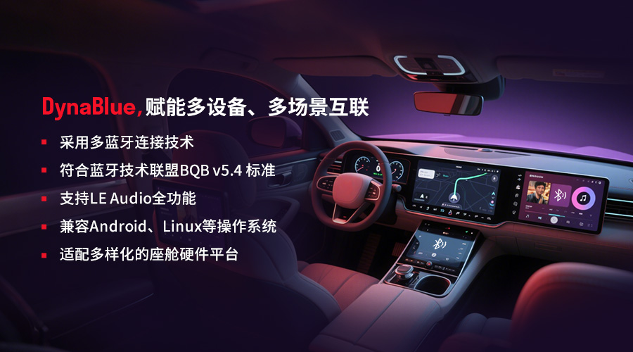2025上海车展 移远通信DynaBlue蓝牙协议栈量产落地赋能智能座舱无缝互联新生态(图1)
