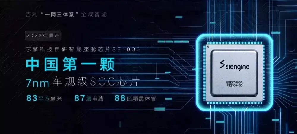 芯擎科技发布7纳米智能座舱芯片 这只是刚刚开始