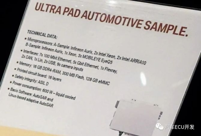 BMW：自动驾驶控制器硬件架构(图3)
