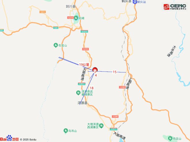 洱源县发生50级地震(图3)