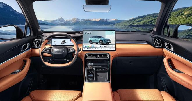 月销38679辆！第四代博越L的智能座舱戳中了千万家庭软肋(图2)