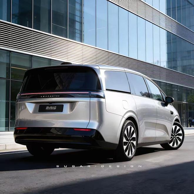 零跑全新MPV曝光定位全尺寸旗舰产品激光雷达+高阶智驾会火(图10)