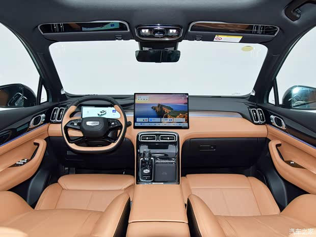 吉利博越L全新版型官图 推晴山蓝新车色 即将上市(图4)